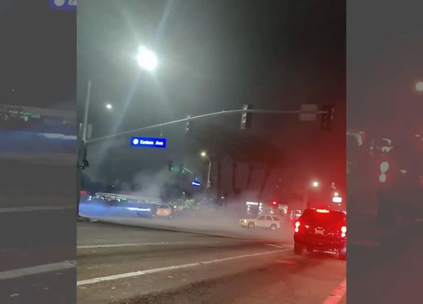 LAPD Attempts Traffic Stop on White SUV